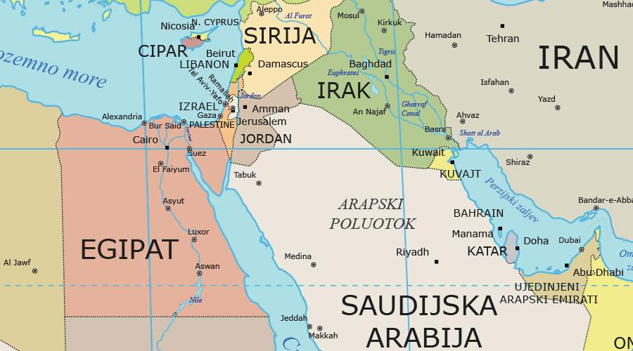 Times politička karta