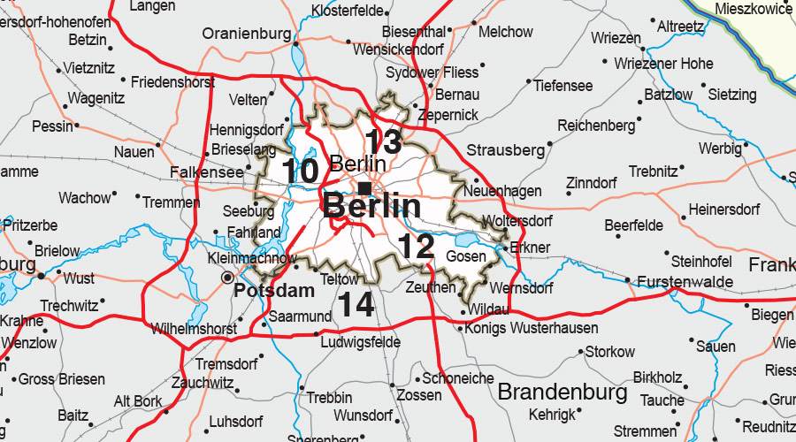 Poštanski brojevi Njemačka