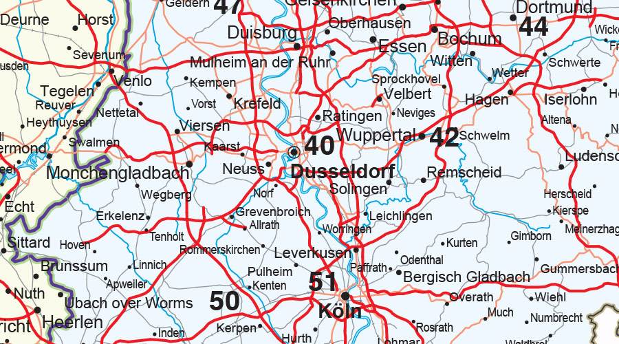 Poštanski brojevi Njemačka