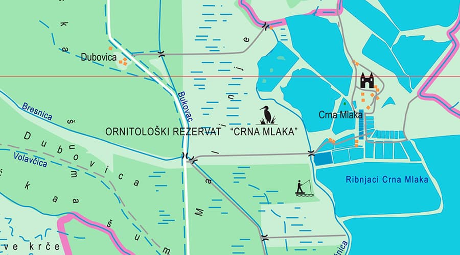 Jastrebarsko i okolica karta Žitnica